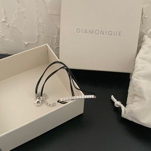 Diamonique necklace